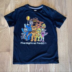 OLD NAVY Youth Size 6/7 Five Nights of Freddy T-Shirt
